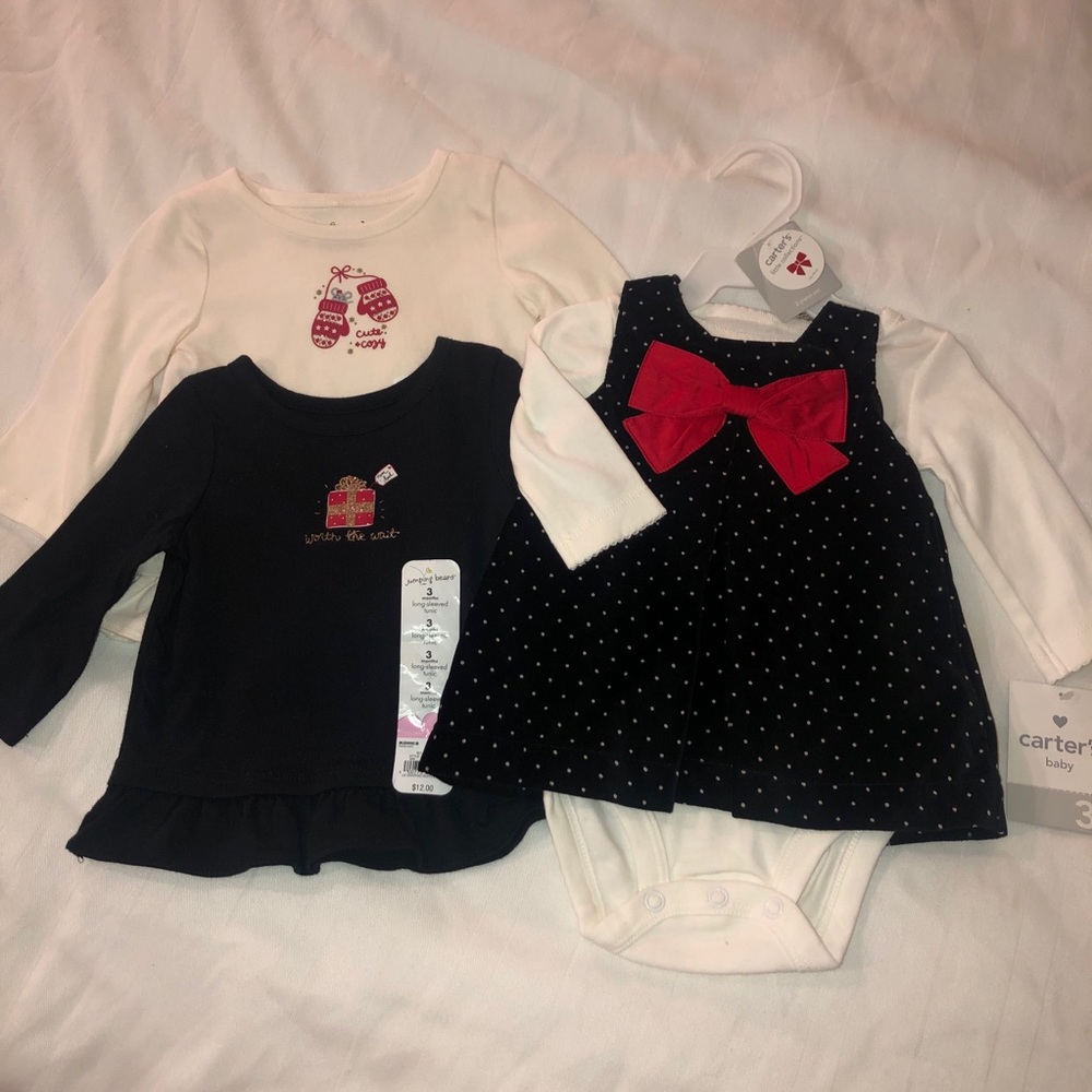Christmas holiday bundle girls 3 month